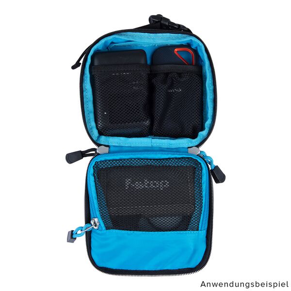 F-stop Accessory Pouch Gargoyle  S grau + Zipper schwarz