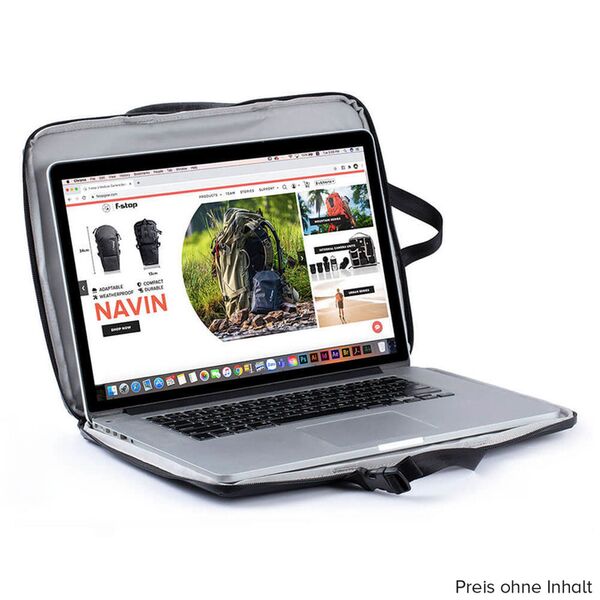 F-stop Dyota Laptop Sleeve Welded (Innenmaß 26,7 x 38 cm)  Battleship dunkelgrau