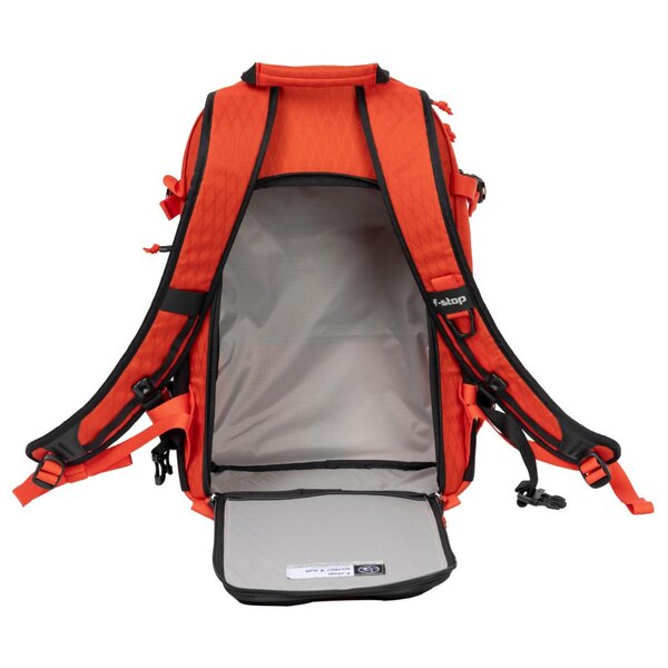 F-stop Guru 4 Air 24 Liter Backpack  Magma Female Torso