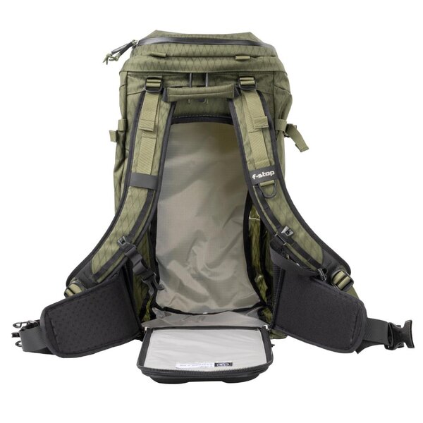F-stop Kashmir 2 Air 33 Liter Backpack  Cypress Female Torso