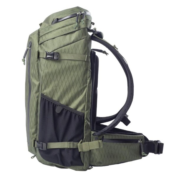 F-stop Kashmir 2 Air 33 Liter Backpack  Cypress Female Torso