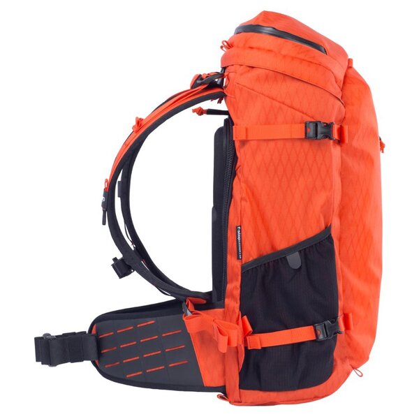 F-stop Kashmir 2 Air 33 Liter Backpack  Magma Female Torso
