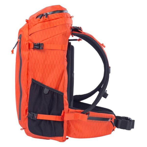 F-stop Kashmir 2 Air 33 Liter Backpack  Magma Female Torso