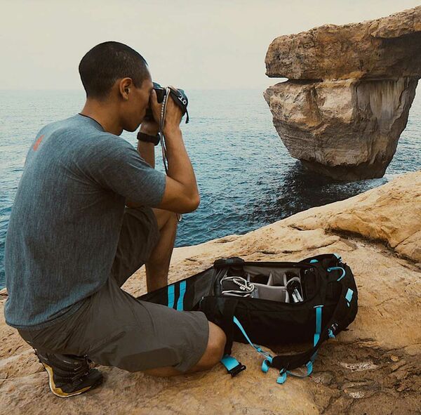 F-stop Loka UL  Essentials Bundle schwarz - Malibu blau