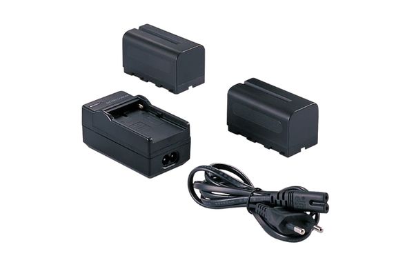 Falcon Eyes 2 x Akku NP-F750 + Akkulader 