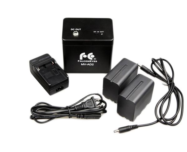 Falcon Eyes Batterie Pack MV-AD2 für DVR-620D/LP-DB1000U/SG-100 