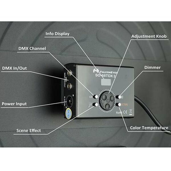 Falcon Eyes Bi-Colour LED Lampe Sophiez  SO-68TD II