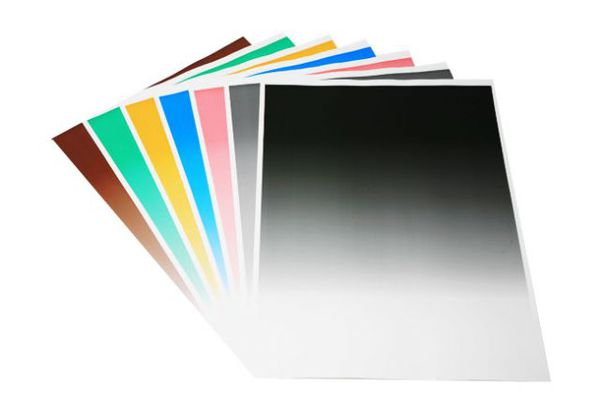 Falcon Eyes Hintergrund Papier 80x100 cm mit Farbverlauf 7 St. 