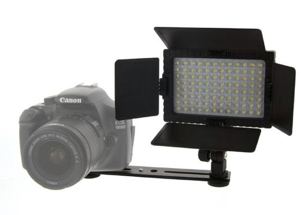 Falcon Eyes LED Lampe Set Dimmbar DV-160V-K2 inkl. Akku 