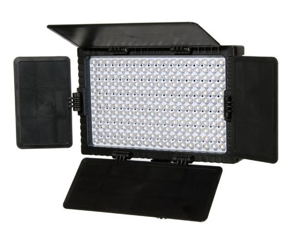 Falcon Eyes LED Lampe Set Dimmbar DV-216VC-K2 inkl. Akku 