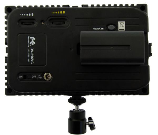 Falcon Eyes LED Lampe Set Dimmbar DV-216VC-K2 inkl. Akku 