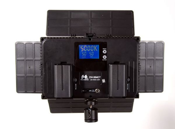 Falcon Eyes LED Lampe Set Dimmbar DV-384CT-K2 inkl. Akku 