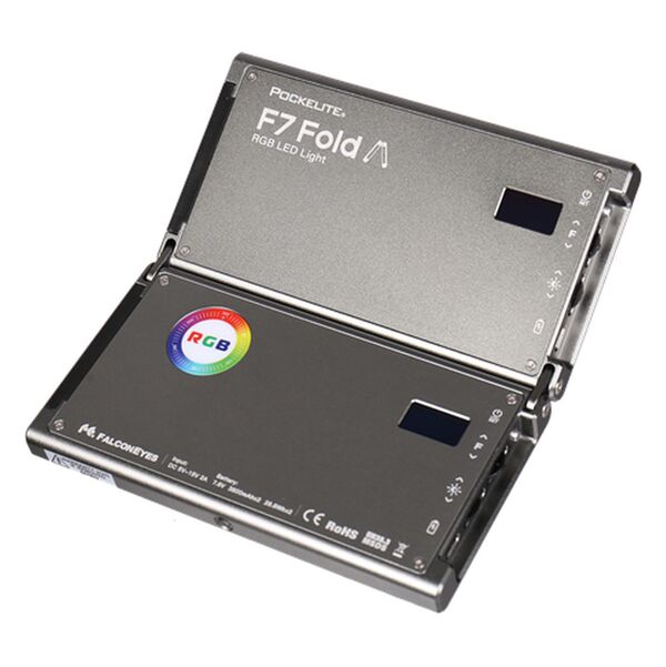 Falcon Eyes RGB LED Lamp Pockelite F7 Fold 