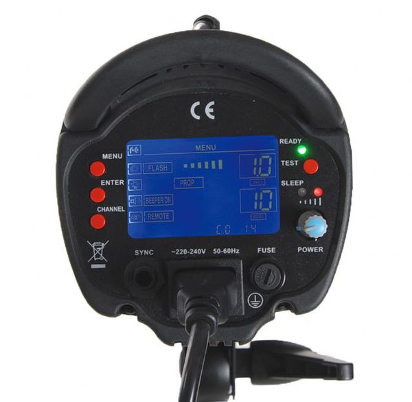 Falcon Eyes Studioblitz Set TFK-21200L mit LCD-Schirm 