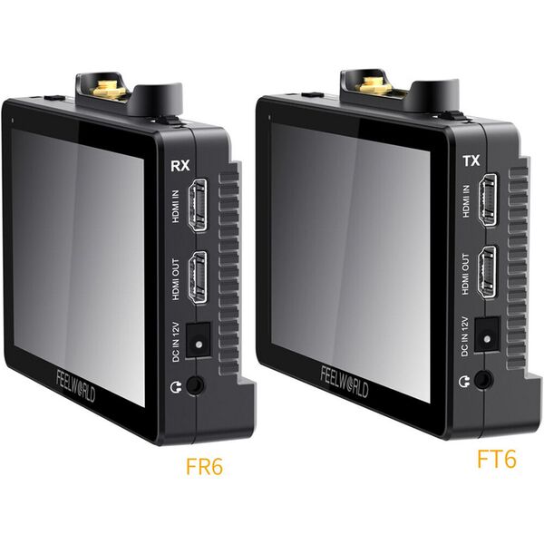 Feelworld FT6 + FR6 5.5 Wireless Video Transmission Touchmonitor 4K 
