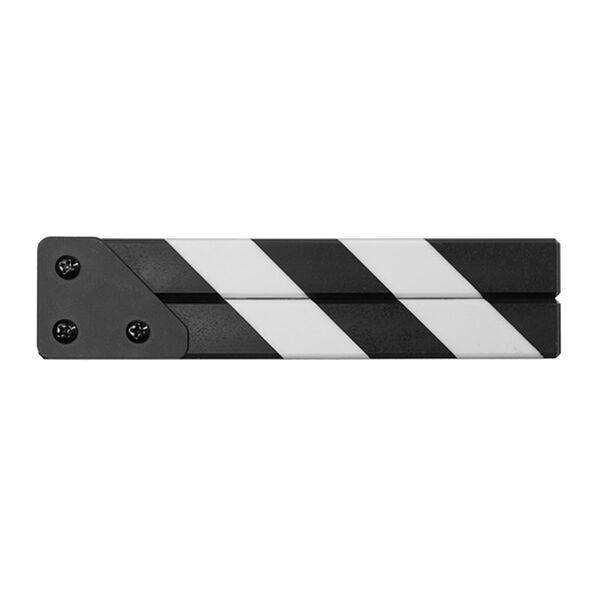 Filmsticks Filmklappe ClapperSticks All-Weather  schwarz / weiß Small