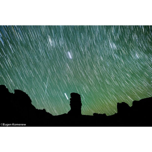 FKA Geminiden Sternschnuppenregen über den Wolken  11.12.26
