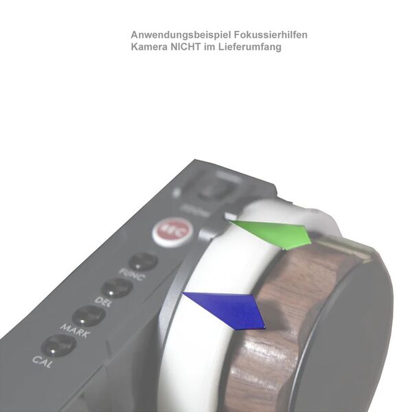 Focus Rat Silikon T und Fokus Marker Kit - Markierhilfen  8 Stk.