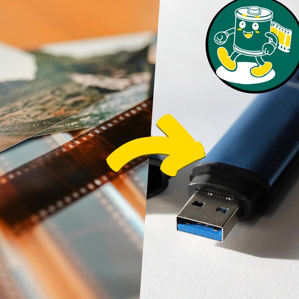 Foto Koch Digitalisierung - Filmstreifen-Scan in Premium-Qualität 3000dpi auf USB-Stick (JPEG)  251 bis 500