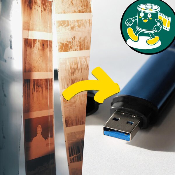 Foto Koch Digitalisierung - Filmstreifen-Scan Mittelformat in Premium-Qualität 3000dpi auf USB-Stick (JPEG)  1 bis 10