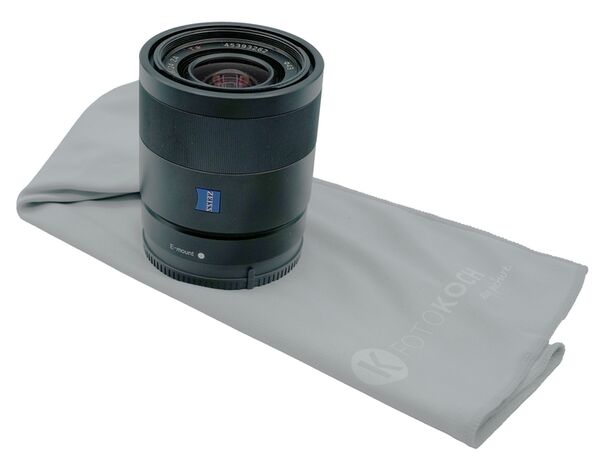 Foto Koch Microfasertuch  30 x 30 cm  silbergrau