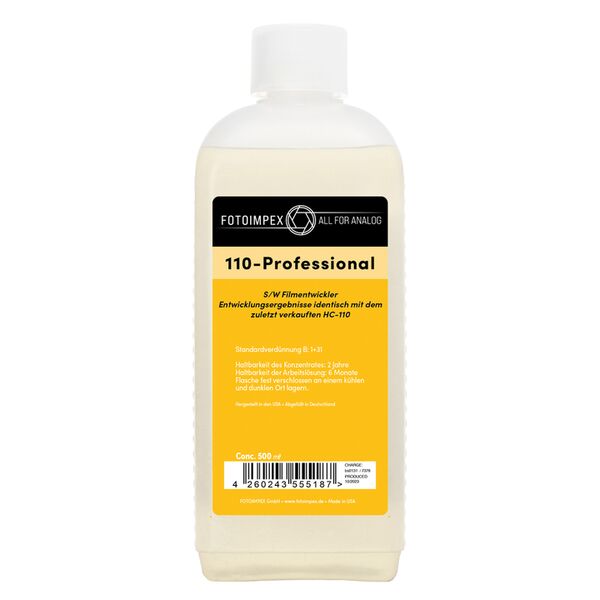 FOTOIMPEX 110 Professional Entwickler 500 ml Konzentrat 