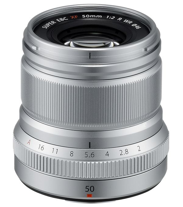 Fujifilm XF 50mm f/2,0 R WR  Fujifilm X silber