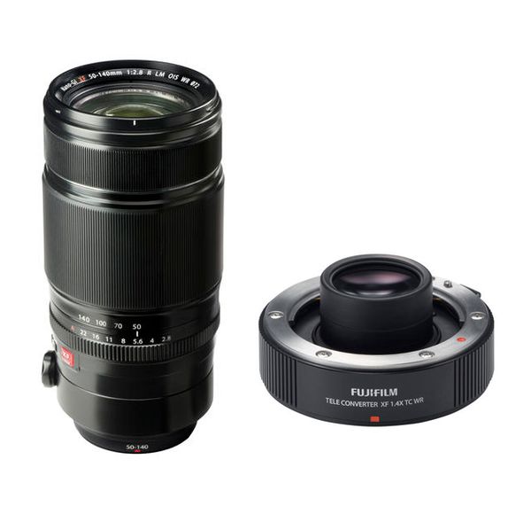 Fujifilm XF 50-140mm f/2,8 R LM OIS WR + TC XF1.4X Tele-Konverter  Fujifilm X