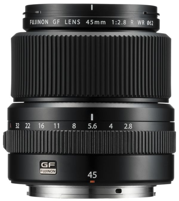Fujifilm GF 45mm f/2,8 R WR  Fujifilm Mittelformat schwarz