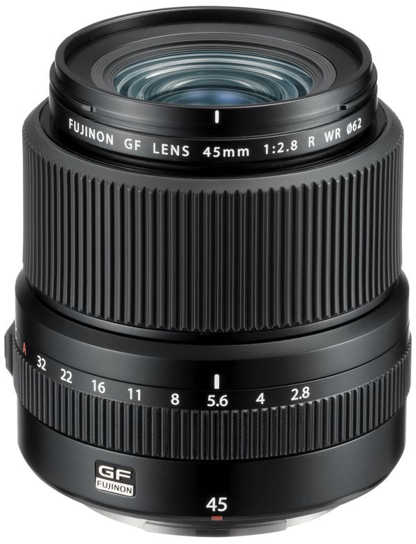 Fujifilm GF 45mm f/2,8 R WR  Fujifilm Mittelformat schwarz