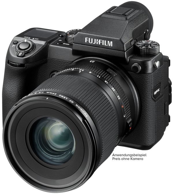 Fujifilm GF 23mm f/4 R LM WR  Fujifilm Mittelformat