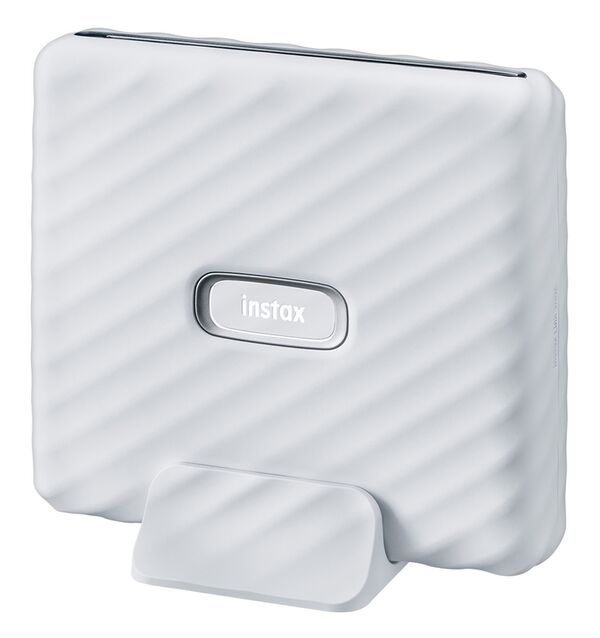 Fujifilm Instax Link WIDE EX D mobiler Sofortbilddrucker  Ash White