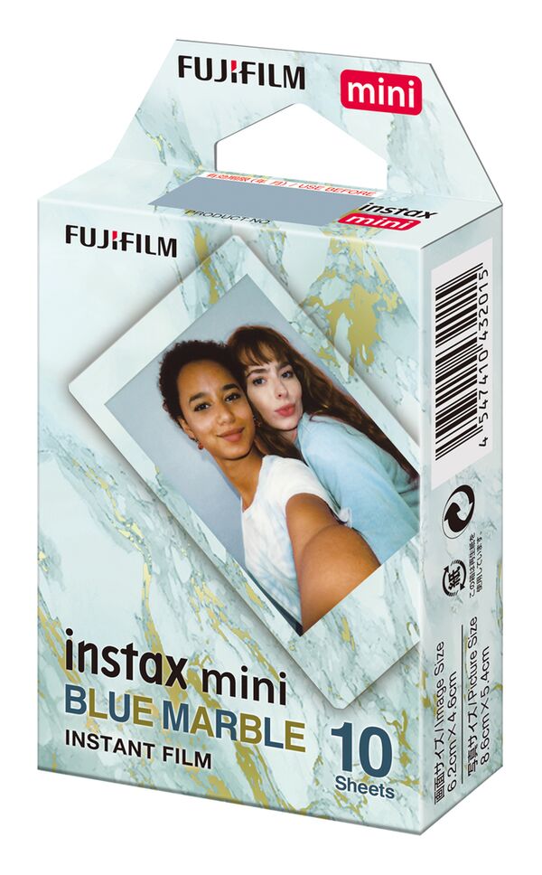 Fujifilm Instax Mini Film  Blue Marble
