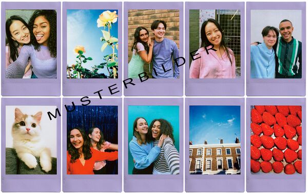 Fujifilm Instax Mini Film  Soft Lavender