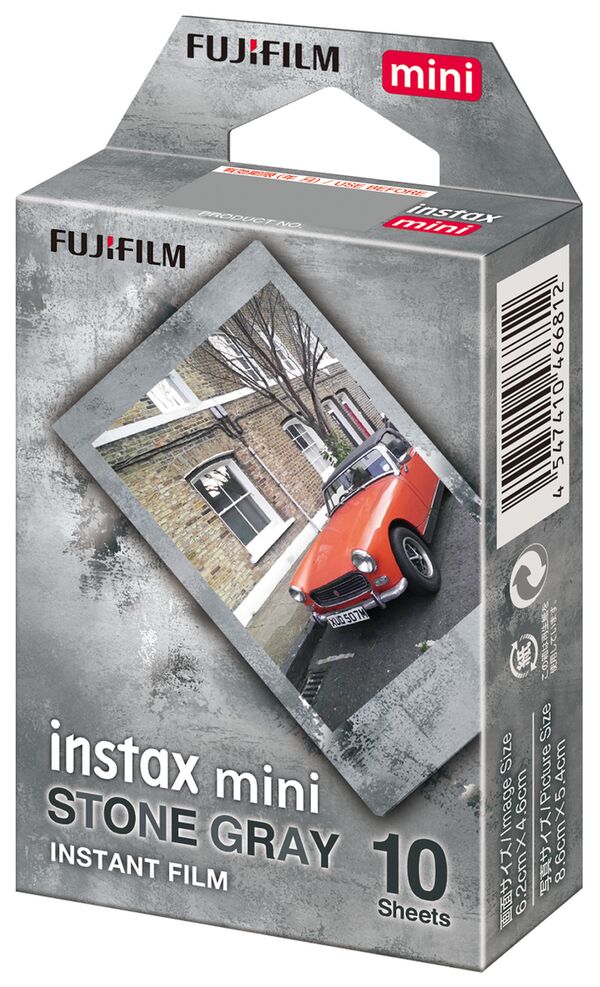 Fujifilm Instax Mini Film  Stone Gray