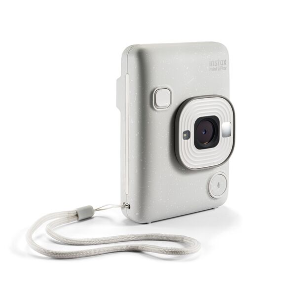 Fujifilm Instax Mini LiPlay Sofortbildkamera inkl. Micro-USB-Kabel  misty white 