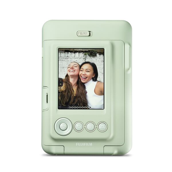 Fujifilm Instax Mini LiPlay Sofortbildkamera inkl. Micro-USB-Kabel  matcha green