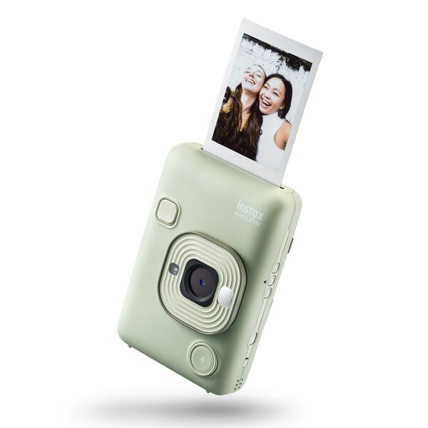 Fujifilm Instax Mini LiPlay Sofortbildkamera inkl. Micro-USB-Kabel  matcha green