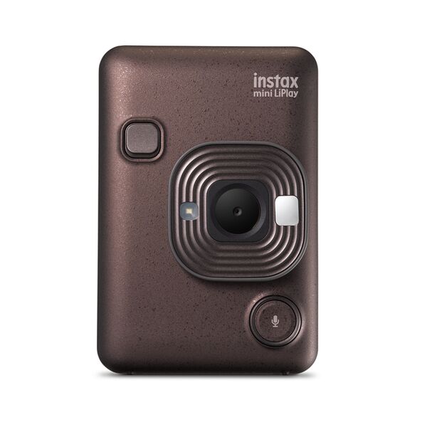 Fujifilm Instax Mini LiPlay Sofortbildkamera inkl. Micro-USB-Kabel  deep bronze