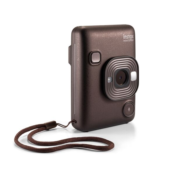 Fujifilm Instax Mini LiPlay Sofortbildkamera inkl. Micro-USB-Kabel  deep bronze