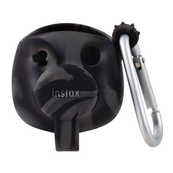 Fujifilm Instax PAL Silikontasche mit Karabinerhaken  schwarz