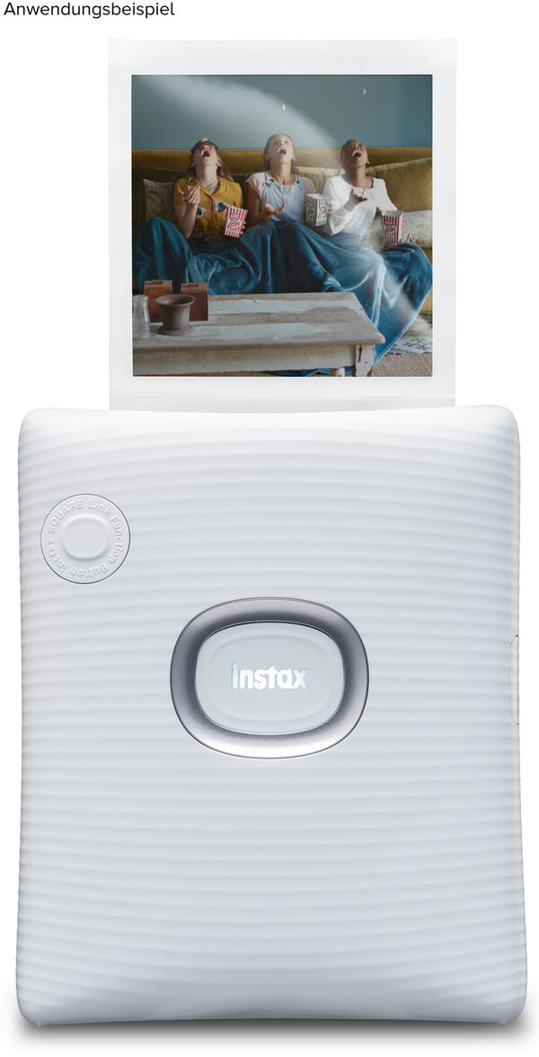 Fujifilm Instax SQ Link EX D mobiler Drucker  weiß