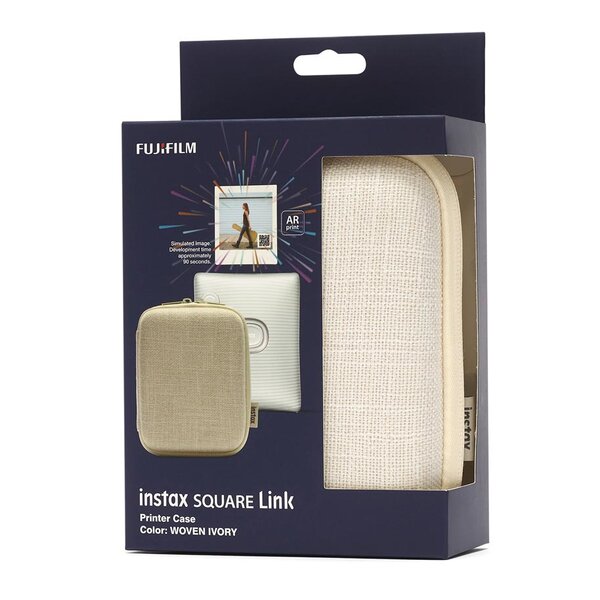 Fujifilm Instax SQ LINK Printer Case  Woven Ivory