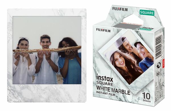 Fujifilm Instax SQUARE Sofortbildfilm  White Marble 