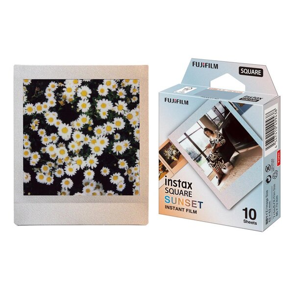 Fujifilm Instax SQUARE Sofortbildfilm  Sunset Rainbow