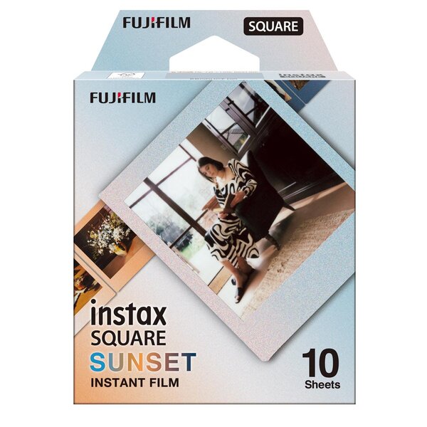 Fujifilm Instax SQUARE Sofortbildfilm  Sunset Rainbow
