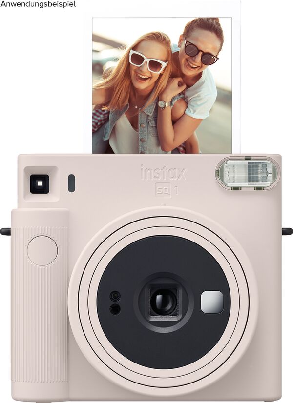 Fujifilm Instax SQUARE SQ1 Sofortbildkamera  beige