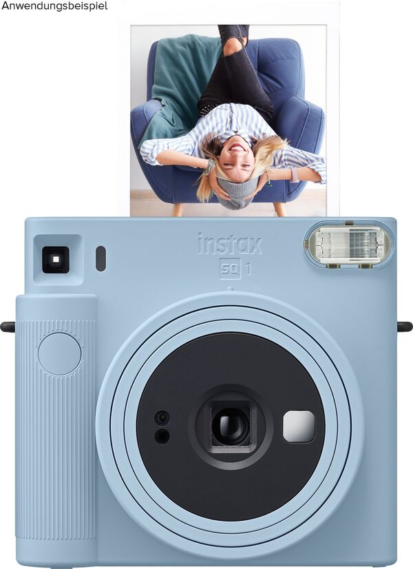 Fujifilm Instax SQUARE SQ1 Sofortbildkamera  hellblau