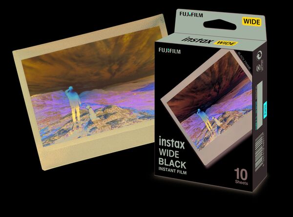 Fujifilm Instax WIDE Black Frame WW 1 Sofortbildfilm Color 