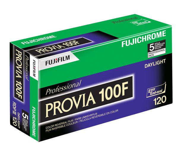 Fujifilm Provia 100 F Rollfilm 120 5er Pack 